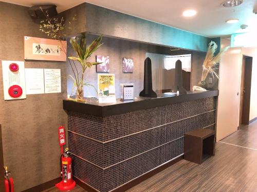 Business Hotel Sunpu tesisinde lobi veya resepsiyon alanı