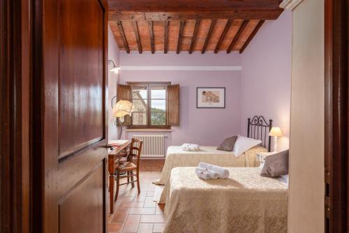 Ένα ή περισσότερα κρεβάτια σε δωμάτιο στο Linearis Holiday House