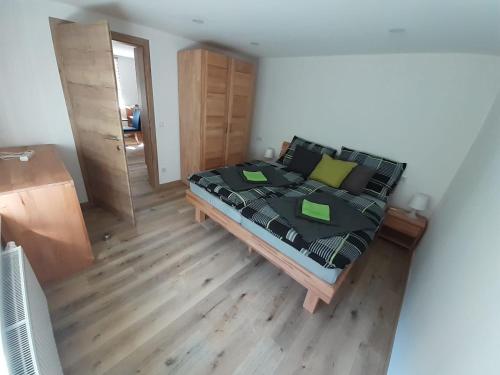 Postel nebo postele na pokoji v ubytování Ferienhaus Gerlach