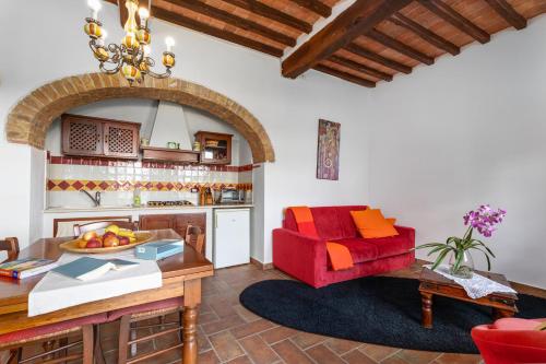 Χώρος καθιστικού στο Linearis Holiday House