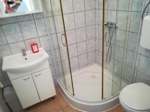 Kúpeľňa v ubytovaní Villa Caroline