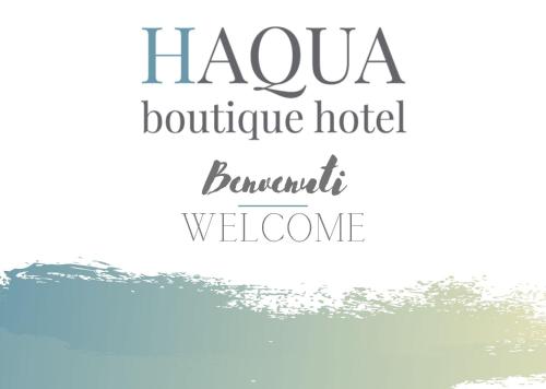 a vector illustration of a hollywood boulevard hotel sign at Aqua Boutique Hotel in Castiglione della Pescaia