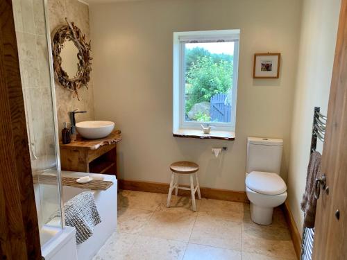 Koupelna v ubytování Blair Cottage