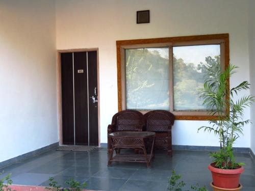 Ein Sitzbereich in der Unterkunft Dera Kumbhalgarh
