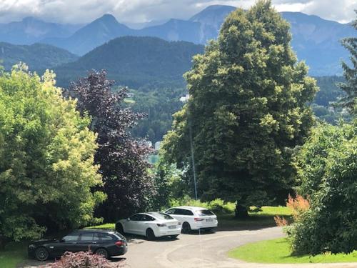 Velden View Ferienwohnung direkt am Wald mit großer Sonnenterrasse und grandiosem Karawankenblick