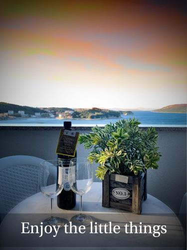 Gallery image of Apartements and rooms next to the Sea - Belveder Rab Sea and Sunset wiew in Rab