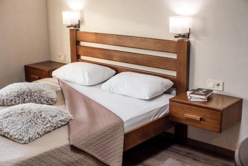 Katil atau katil-katil dalam bilik di Molex Apartments 3