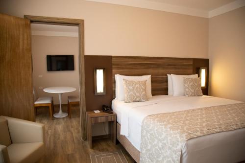 Hotel Florençaにあるベッド