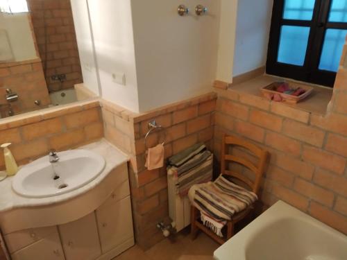 Koupelna v ubytování Finca LA LOSA - Secuoyas