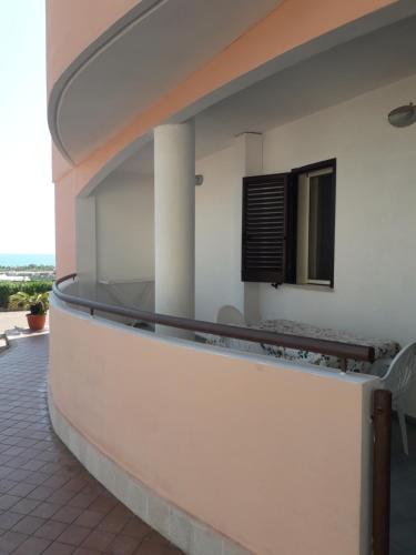 Balkoni atau teres di Villa dei pini