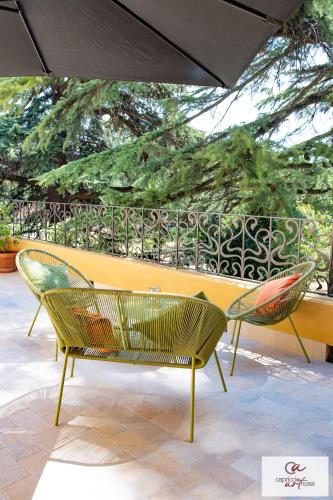 Capriccio Art Hotel — Garden view