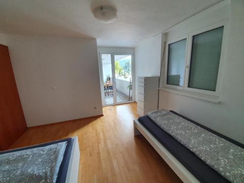 Postel nebo postele na pokoji v ubytování Ferienwohnung Anjele