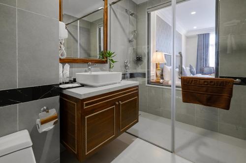 Vannituba majutusasutuses AVS Hotel Phu Quoc