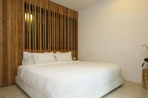 Cama o camas de una habitación en Aria Villas Ubud
