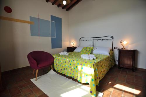Ένα ή περισσότερα κρεβάτια σε δωμάτιο στο Linearis Holiday House