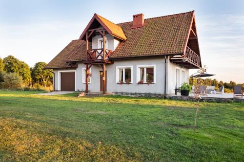 Vonkajšia záhrada v ubytovaní Siedlisko Szymonka