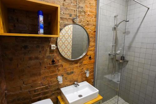 
Ванная комната в Lounge&Smile on Rubinshteina
