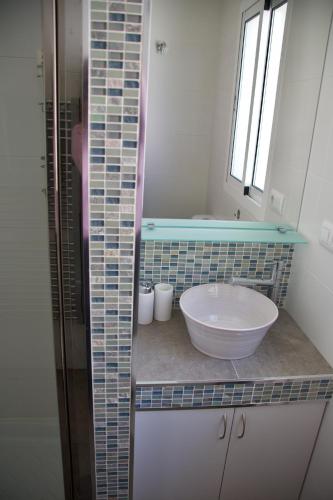 Ένα μπάνιο στο Guejar Sierra House with Spectacular Views