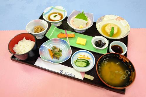 Ontbijt beschikbaar voor gasten van Hotel Abest Aomori