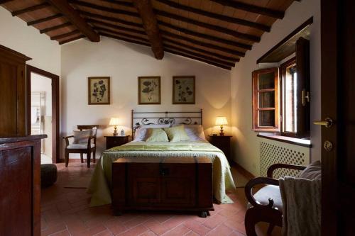 Cama o camas de una habitación en Premiere Apartments - Residenza Le Rose nel Chianti