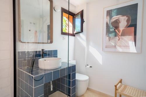 Kúpeľňa v ubytovaní 3+1 bed apartment, 100m away from the beach