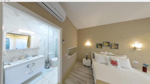 Koupelna v ubytování Alaçatı 716 Hotel