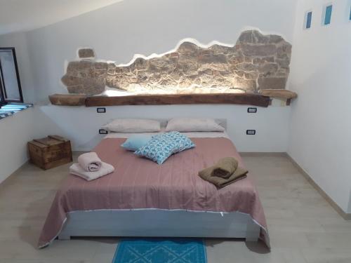 b&b il Portico Orgosoloにあるベッド