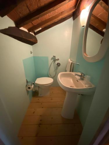 Kúpeľňa v ubytovaní Le Casette nel Borgo
