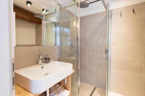 Kúpeľňa v ubytovaní Weingut Schmid Oberrautner Apartment Suites