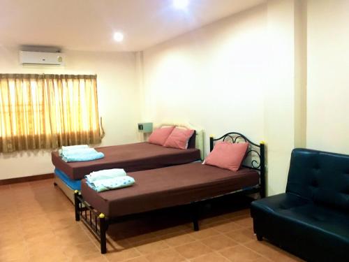 Cama o camas de una habitación en Anchana House