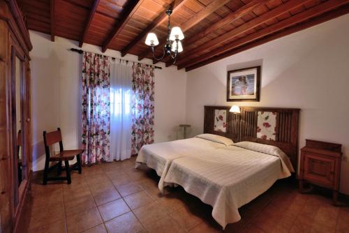 Tempat tidur dalam kamar di Villa Mary