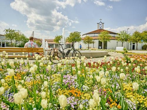 Zahrada ubytování Ferienwohnung Wolfgang Halbinger