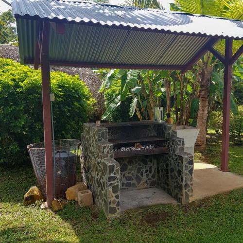 Jardín al aire libre en CASITA COLIBRIS