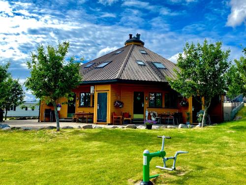 Zahrada ubytování Sarpsborg Apartments - Utne Camping