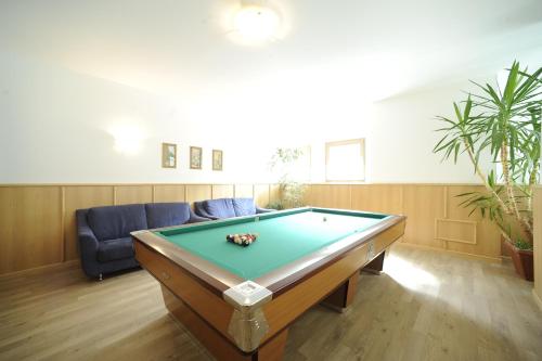 Τραπέζι μπιλιάρδου στο Aparthotel Wellness Villa di Bosco