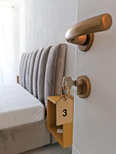 Una cama o camas en una habitación de Litore