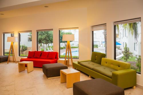 Fiesta Inn Monclovaにあるシーティングエリア