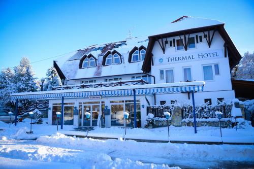Thermal Panzió Igal en invierno
