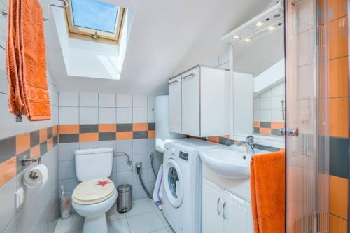 Koupelna v ubytování Apartment Windrose