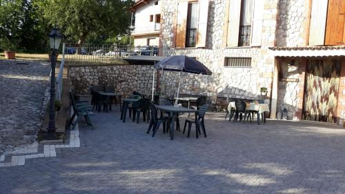 Bygningen som feriegården ligger i