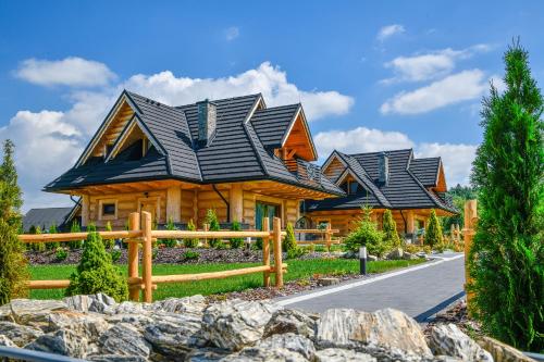 Osada Guty - każdy domek posiada prywatne jacuzzi na wyłączność, w cenie pobytu