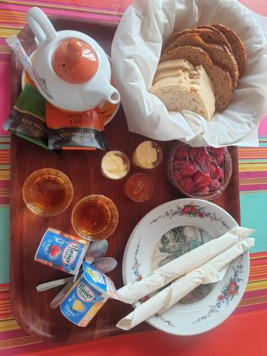 Mad på bed and breakfast-stedet eller i nærheden