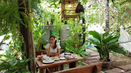 Jardín al aire libre en The Park Ayutthaya Resort And Spa