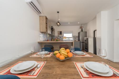 Dapur atau dapur kecil di Apartmani DMarie