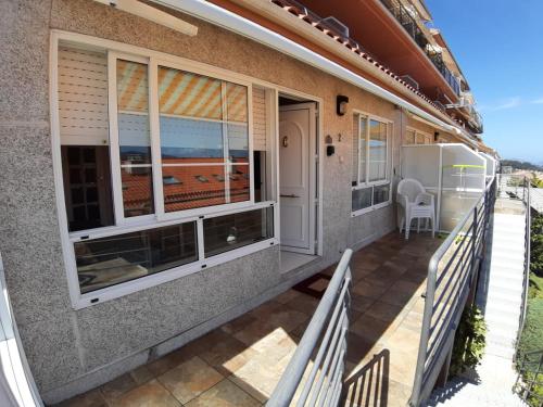 Balkon lub taras w obiekcie Relax! en Galicia disfruta de playa y Montaña