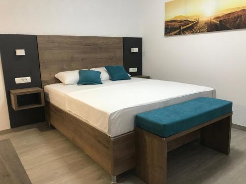 Кровать или кровати в номере REZEVICI BOUTIQUE VILLA