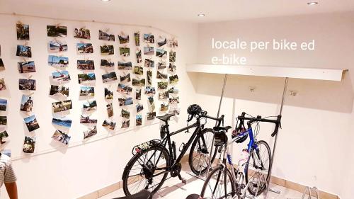 two bikes are on display in a store at Da Chris e Lisa - 022205-AT-296296 in Trento