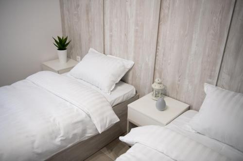 Apartmani Jovićにあるベッド