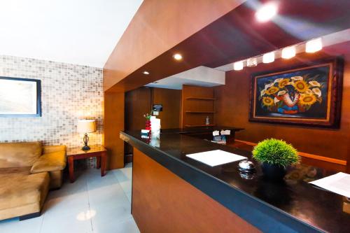 Posezení v ubytování Grand Hotel Colonial Cancun