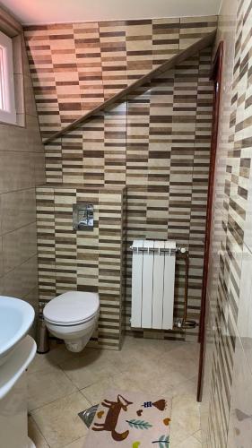 Kupatilo u objektu Apartment Vihor